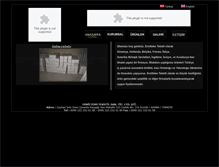 Tablet Screenshot of ernilteks.com